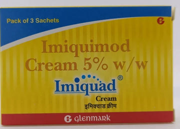 Imiquimod Cream 5% w/w (Imiquad Cream) 12.5 Mg Sachet