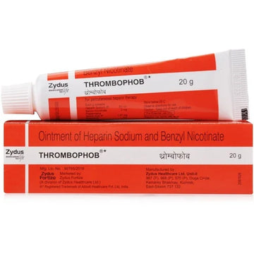 Thrombophob Ointment (Heparin Sodium/Benzyl Nicotinate)