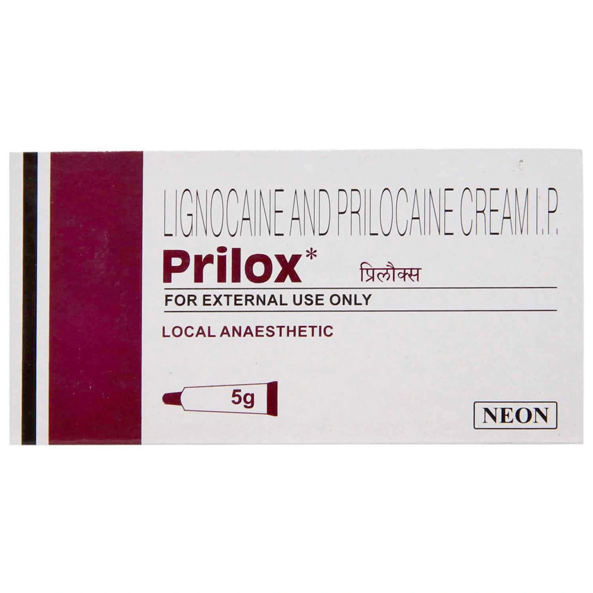 Prilox Cream (Prilocaine/Lidocaine)